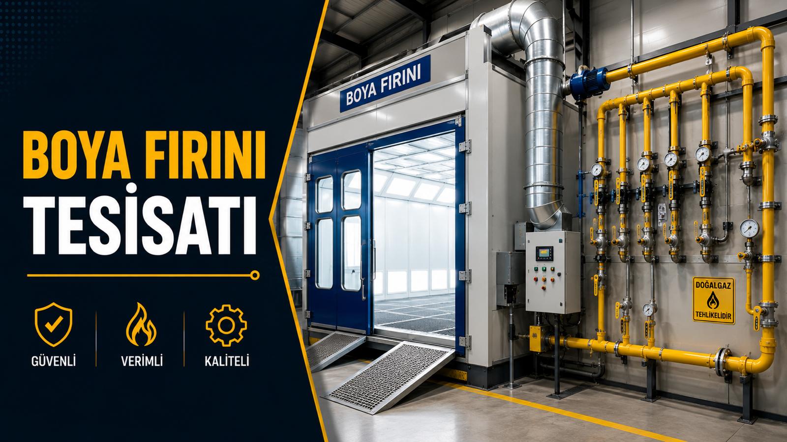 Boya Fırını Tesisatı